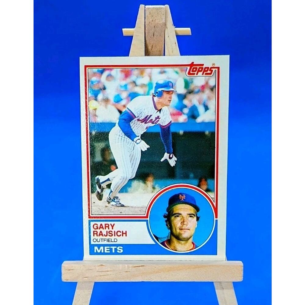 1983 Topps #317 Gary Rajsich in EXMT Condition Mets